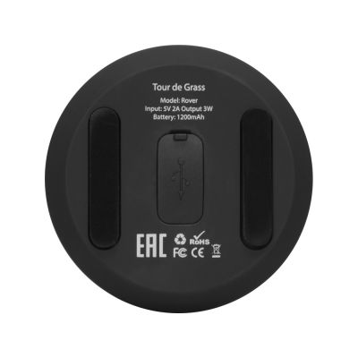 Портативная колонка Rover с защитой от воды, черный-4