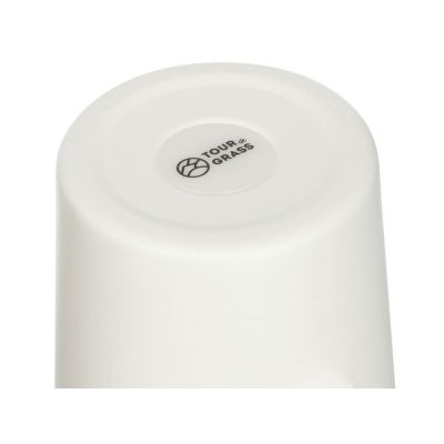 Стальная кружка с двойными стенками и порошковым покрытием Tibet, белый-2