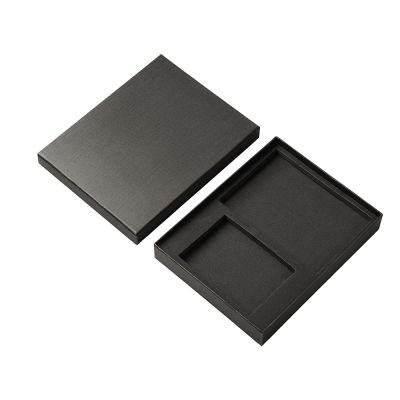 Подарочный набор Consul: обложка для паспорта и картхолдер, серый-14