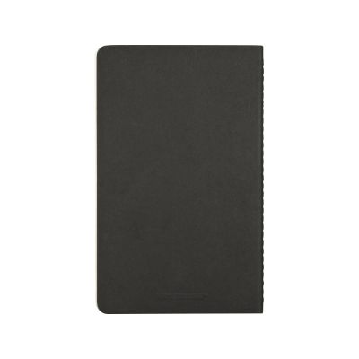 Записная книжка Moleskine Cahier (нелинованный, 3 шт.), Large (13х21см), черный-6