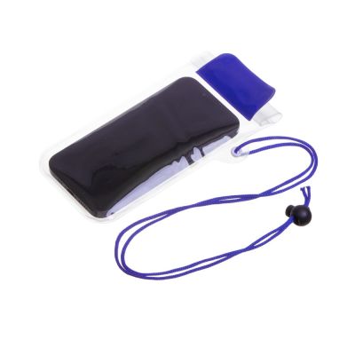 Влагостойкий чехол Repel, синий/прозрачный-1