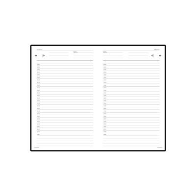 Ежедневник А5 недатированный Бумвинил, бордовый-1