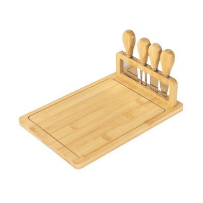 Набор для сыра из бамбука со съемной подставкой Camembert-1