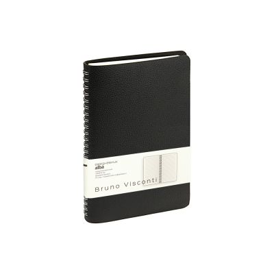 Ежедневник недатированный А5 Alba, черный-0