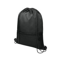 Сетчастый рюкзак со шнурком Oriole, черный