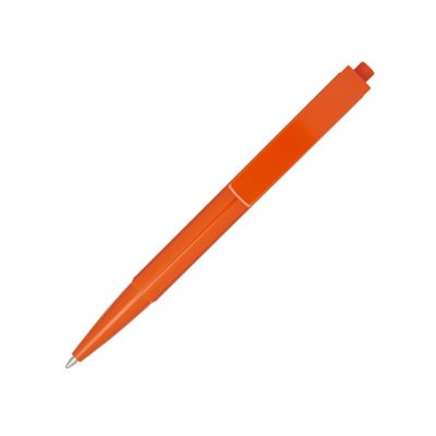 Elsa шариковая ручка из переработанной пластмассы - Оранжевый, синие чернила-0