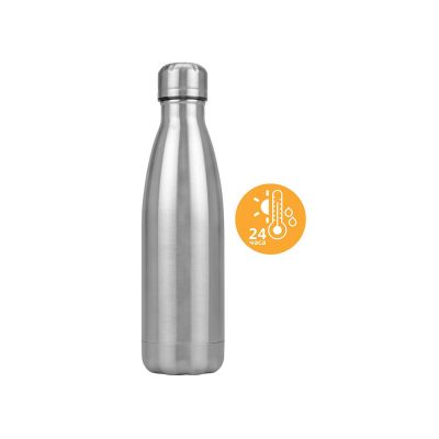 Термобутылка Актив, 500 мл, серебристый (P)-0