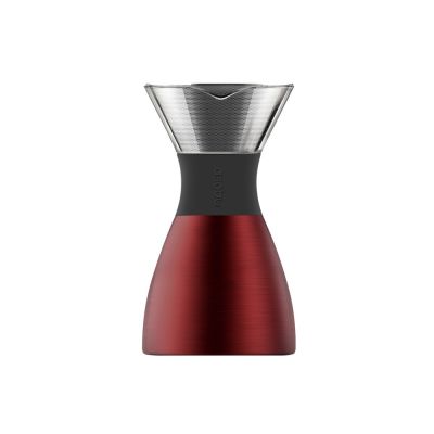 Кофеварка POUR OVER, 1000 мл, красный/черный-0