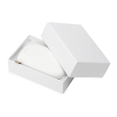Внешний аккумулятор в форме камня Stone, 10400 mAh, белый-8