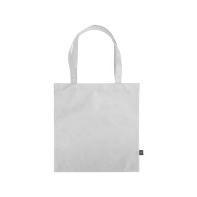 Сумка-шоппер Reviver из нетканого переработанного материала RPET, белый-3