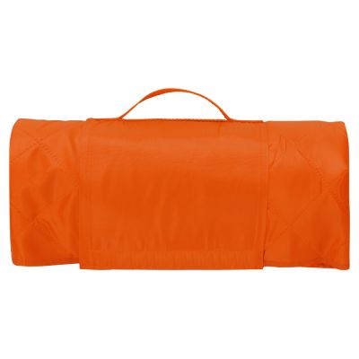 Стеганый плед для пикника Garment, оранжевый-4
