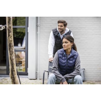 Мужская утепленная телогрейка Epidote из материалов, переработанных по стандарту GRS - Темно - синий-8