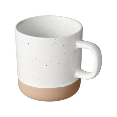 Керамическая кружка Pascal объемом 360 мл, белый-0