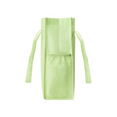 Сумка-шоппер Wheat из переработанного пластика 80gsm, 30.5*33*12.5cm, зеленый-7