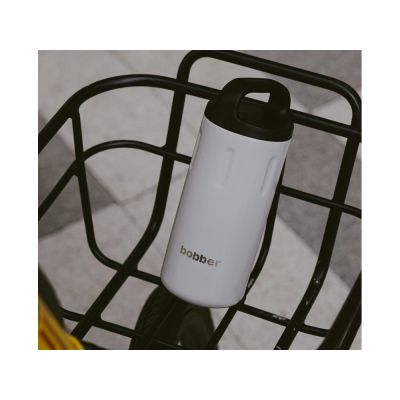 Вакуумный термос бытовой с керамическим покрытием, тм bobber, 770 мл. Артикул Bottle-770 Sand Grey (серый)-5