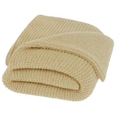 Вязанное одеяло Suzy 150 x 120 см из полиэстера, бежевый-0