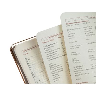 Ежедневник А5 недатированный Chelsea, синий (серебристый кант и срез)-2