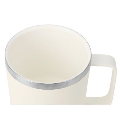 Стальная кружка с двойными стенками Swipe, белый0,00-8