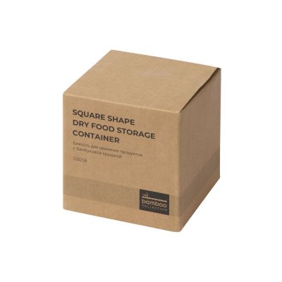 Eмкость из натуральных волокон для хранения Flake, квадратная-7