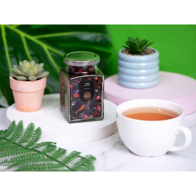 Чай черный, серия Bouquet, граф Орлов, стеклянная банка-4