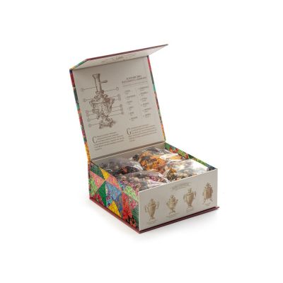 Подарочный набор c купажами чая Цветущий сад в подарочной упаковке-0