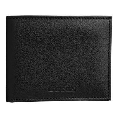 Подарочный набор из шариковой ручки и портмоне, черный-3