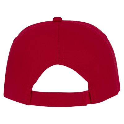 Пятипанельная кепка-сендвич Styx, красный-2