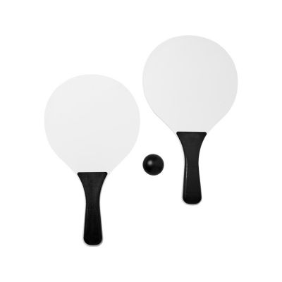 Набор для пляжных игр Bounce, черный-2