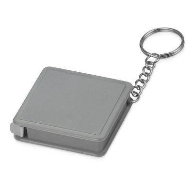 Брелок-рулетка Дюйм, 1 м., серый-0