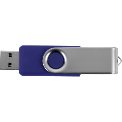 Флеш-карта USB 2.0 16 ГБ Квебек, синий-3