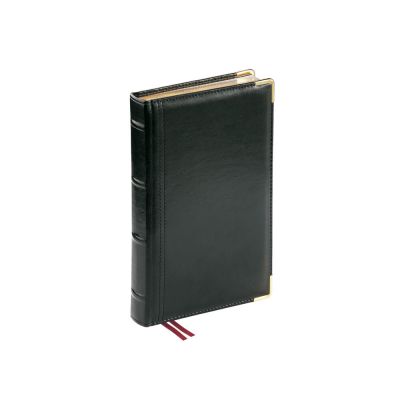 Ежедневник А5 полудатированный Boss, черный-0