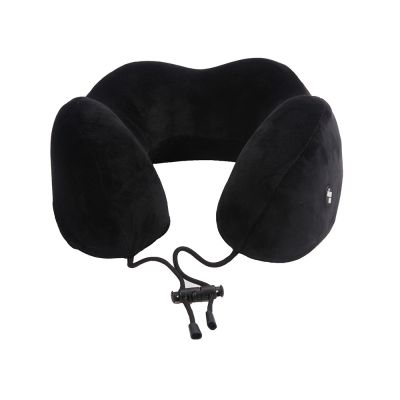 Подушка для путешествий с эффектом памяти Мемо Bluewinder Black-1