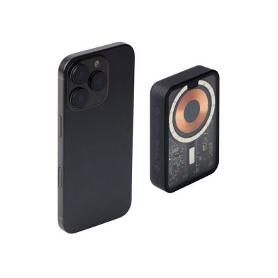 Беспроводной магнитный внешний аккумулятор с QC\PD MagnifIQ, 10000 мАч, 15 Вт, черный-10