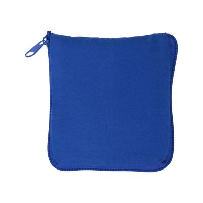 Складывающаяся сумка Skit из хлопка на молнии, синий-6