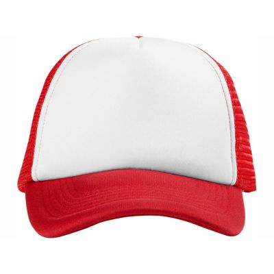 Бейсболка Trucker, красный/белый-1