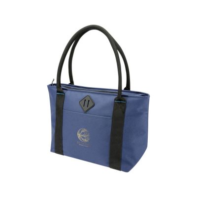 Сумка-холодильник Repreve Ocean на 12 б. из ПЭТ-пластика, соответствующего стандарту GRS, темно-синий-6