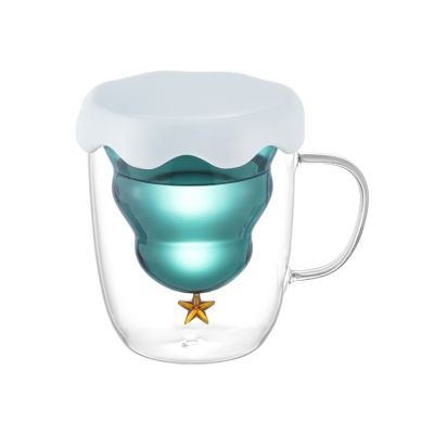 Кружка с двойными стенками с елочкой внутри Winter Wonderland-1