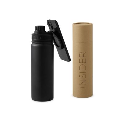 Вакуумная термобутылка с magsafe-держателем INSIDER, 600 мл, черный-0