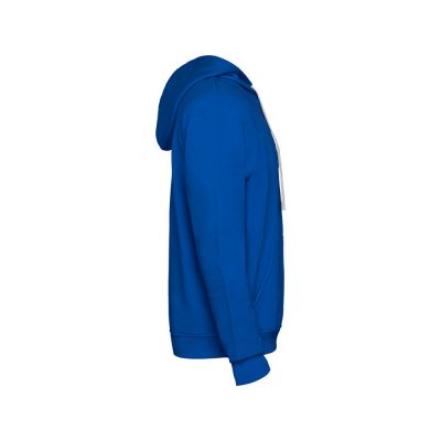 Толстовка с капюшоном Urban мужская, королевский синий/белый-3