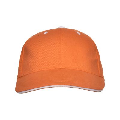 Бейсболка Panel унисекс, оранжевый-2