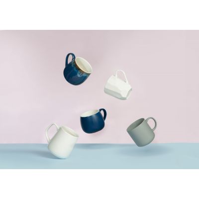 Кружка матовая Rita, 410мл, белый-4