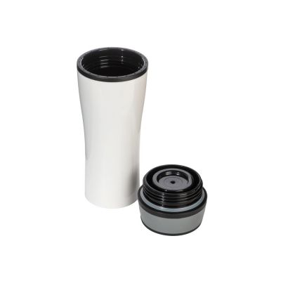 Термокружка с крышкой 360 градусов Track, 400 мл, белый-2