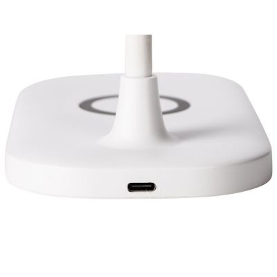 Настольный светильник с беспроводной зарядкой Nimble, 10 Вт-4