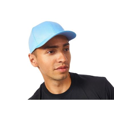 Бейсболка Detroit 6-ти панельная, св. синий-1