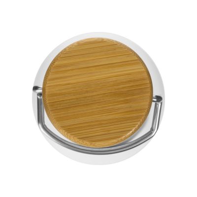 Медная спортивная бутылка с вакуумной изоляцией Thor объемом 480 мл, белый-4