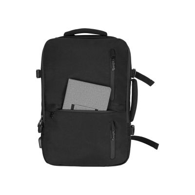 Водостойкий рюкзак-трансформер Convert для ноутбука 15, черный-5