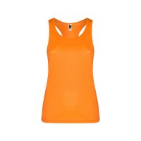 Топ спортивный Shura женский, неоновый оранжевый