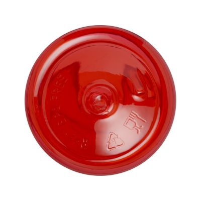 Bodhi бутылка для воды из вторичного ПЭТ объемом 500 мл - красный прозрачный-3