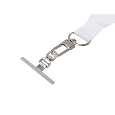 Ланъярд 2,5 см под сублимацию с трендовым карабином, замком обрыва и металлическим держателем для телефона-3