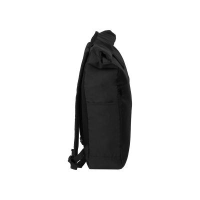 Рюкзак на липучке Vel из переработанного пластика, черный-3